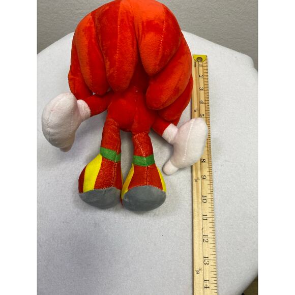 Sega Sonic the Hedgehog Knuckles the Echidna Plush Toy Stuffed Animal 11" - Picture 5 of 5